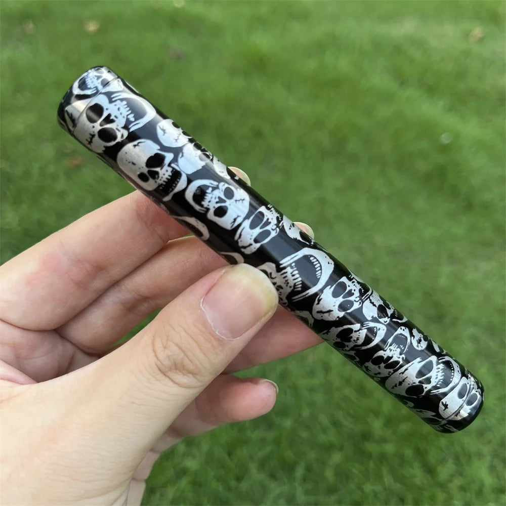 Printing Colors Proof Waterproof Cigarette Holder Aluminum Cigar Airtight Container Travel Storage Tube Smoking Accessories