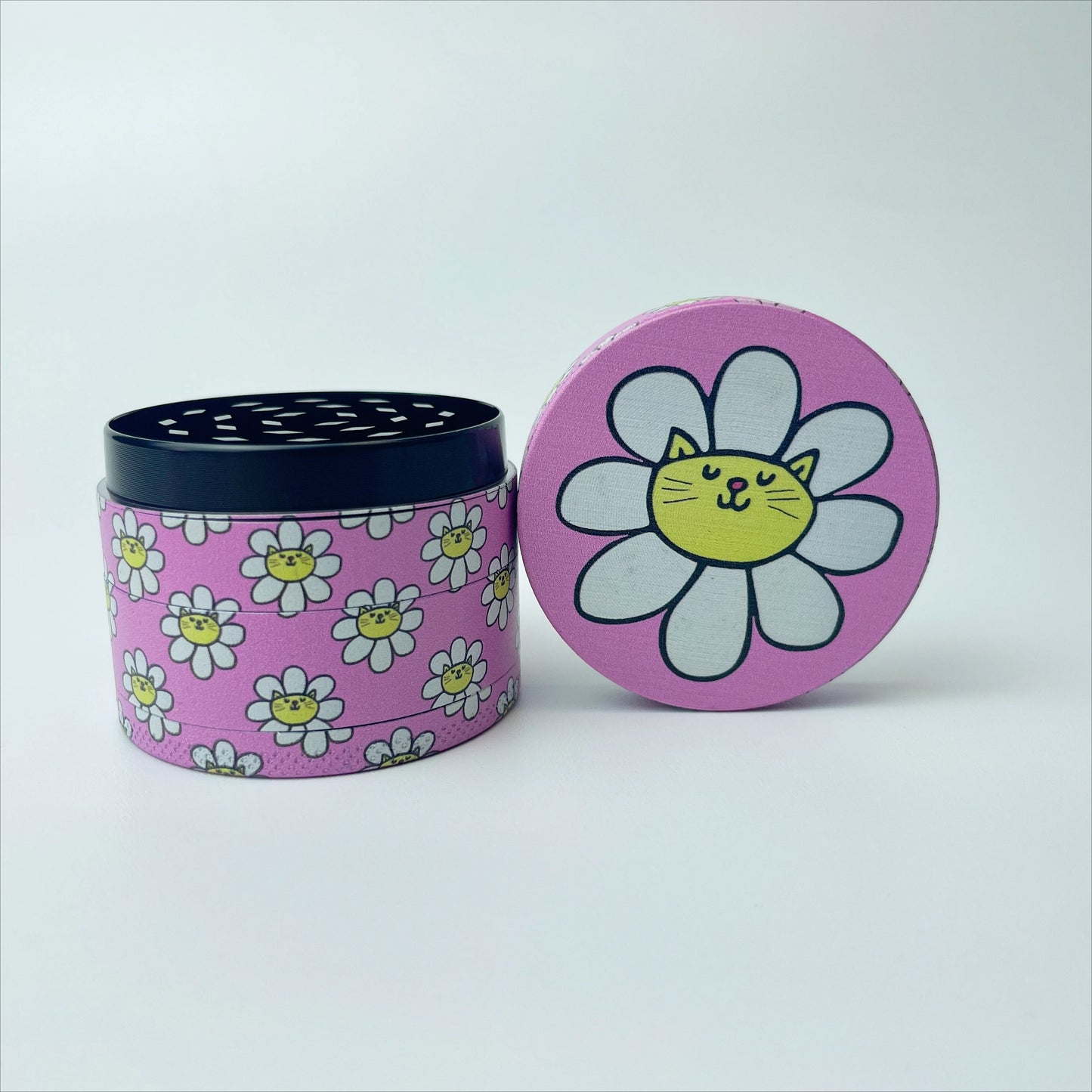 2inch/50mm Burn Book Pink Collection Metal Herb Grinder