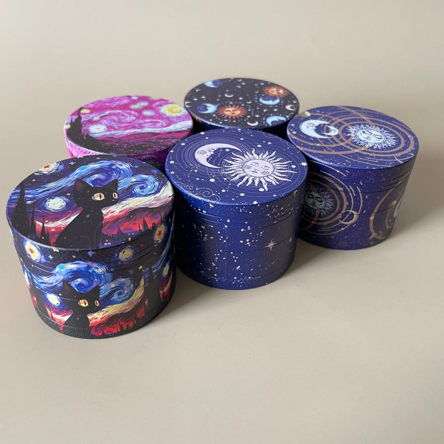 Galaxy Collection Metal Herb Grinder 2inch/50mm