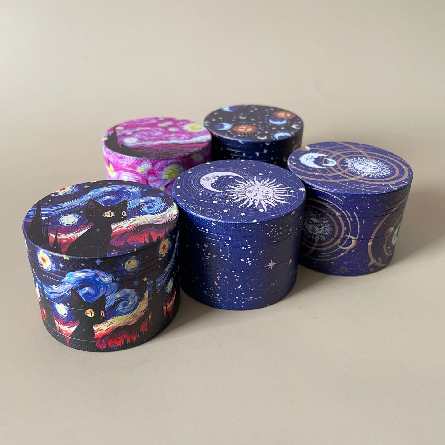 Galaxy Collection Metal Herb Grinder 2inch/50mm