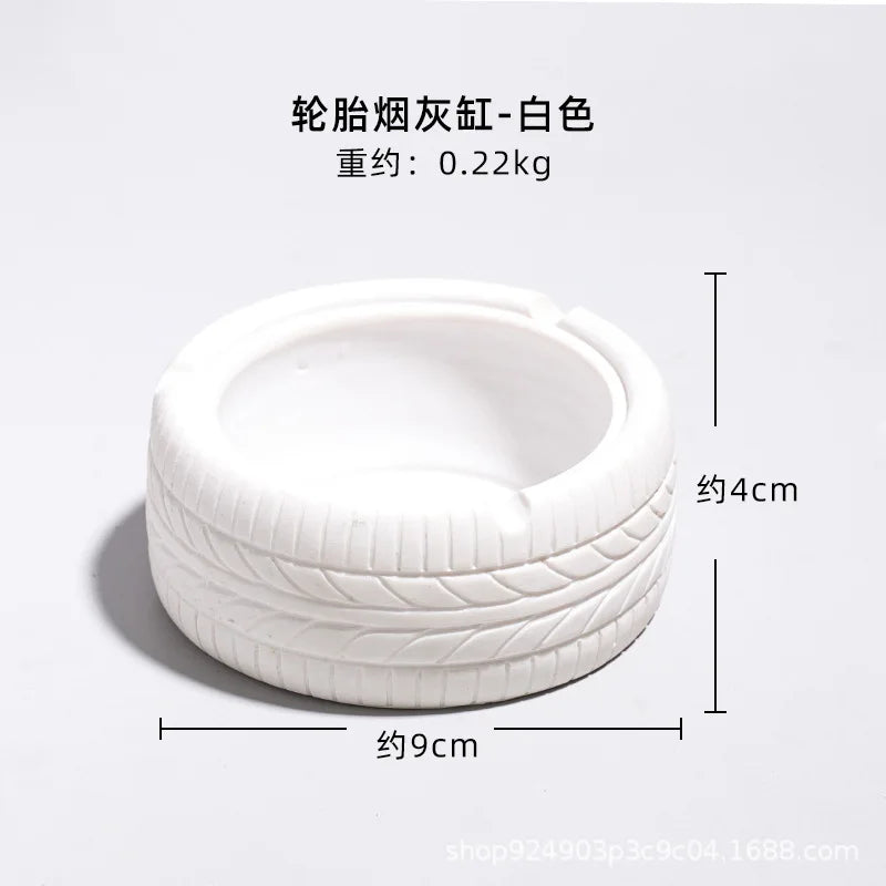 Retro, Personalized, Trendy, Tire, Ashtray, Creative Home Bar, Nordic Ins Decorations, Display, ashtray