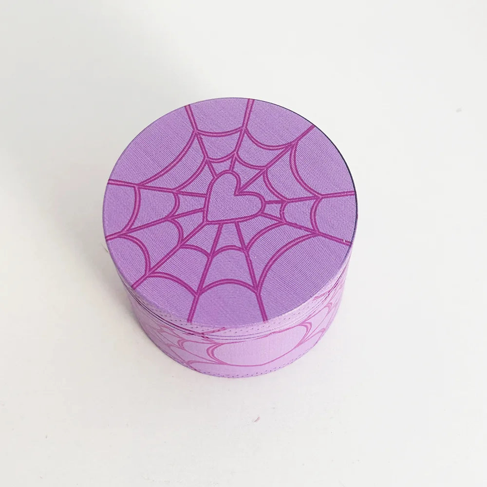50MM Cobweb Herb Grinder 4-Layer Manual Spice Pepper Mill Mortar Raw Grass Tobacco Grinder Cigarette Tool Smoking Accessorie