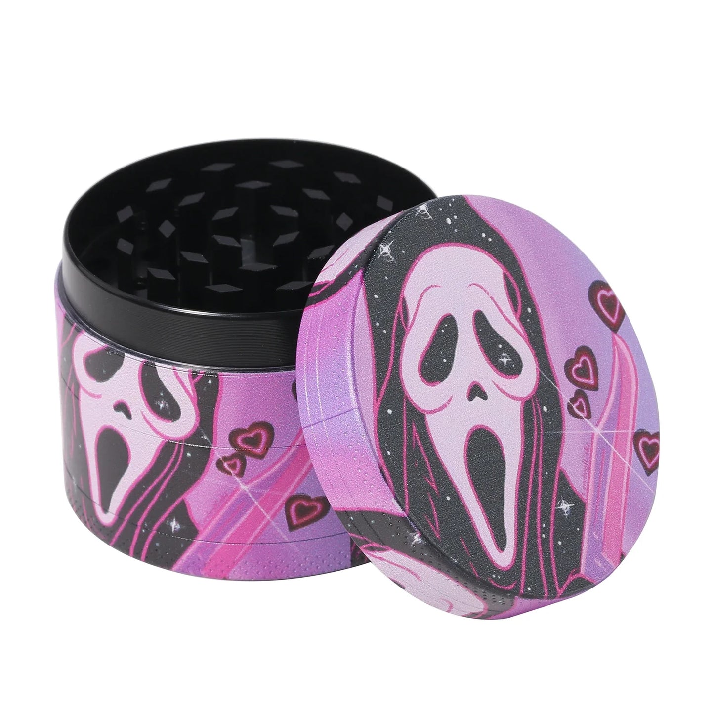 Spooky Skull Metal Herb Grinder 2inch/50mm