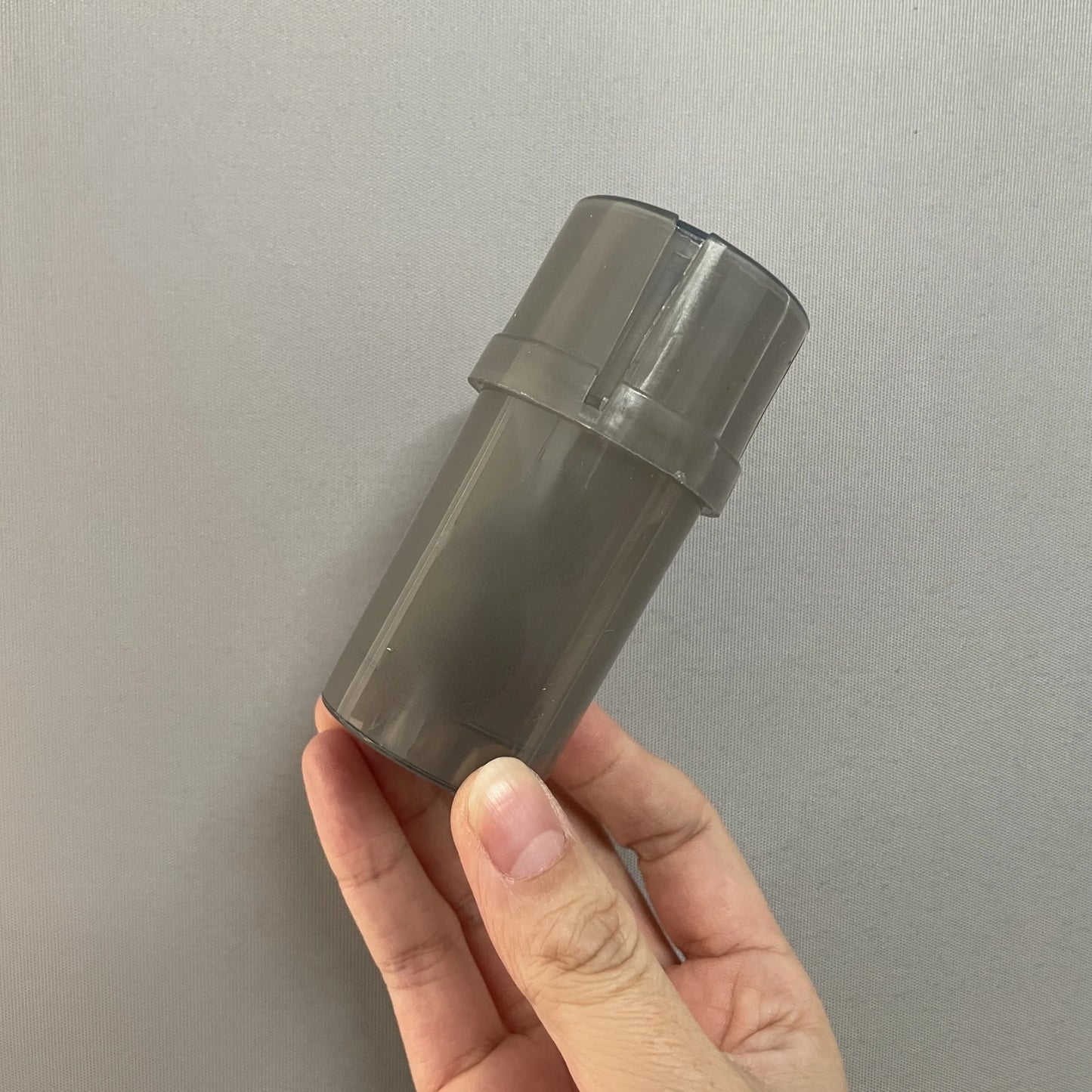 Stash Jar Storage Container with a Built-In Grinder Air Tight Water and Smell Proof Container