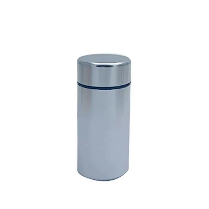 Portable Stash Jar Box Metal Stash Jar for Grass Tobacco Airtight Smell Proof Waterproof Storage Container Smoke Accessories