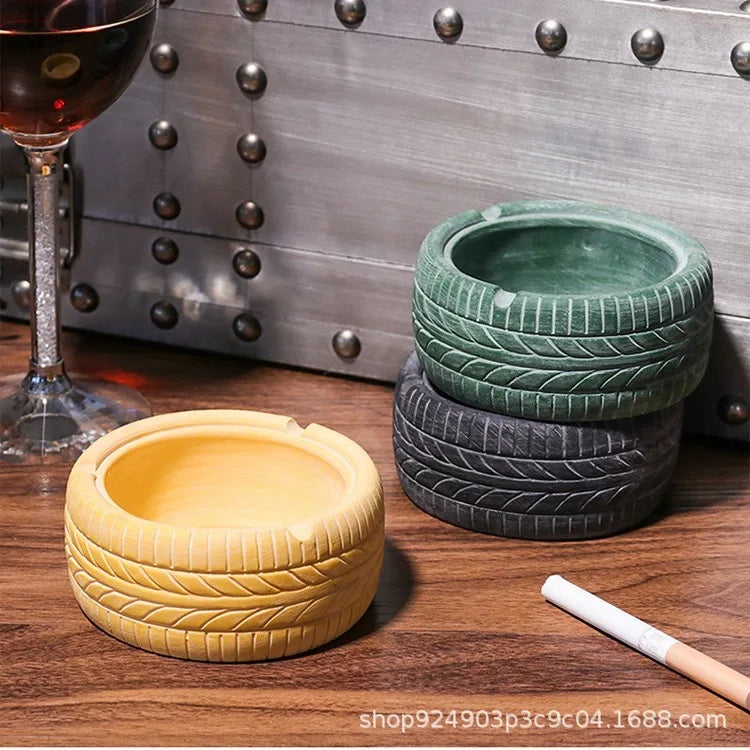 Retro, Personalized, Trendy, Tire, Ashtray, Creative Home Bar, Nordic Ins Decorations, Display, ashtray