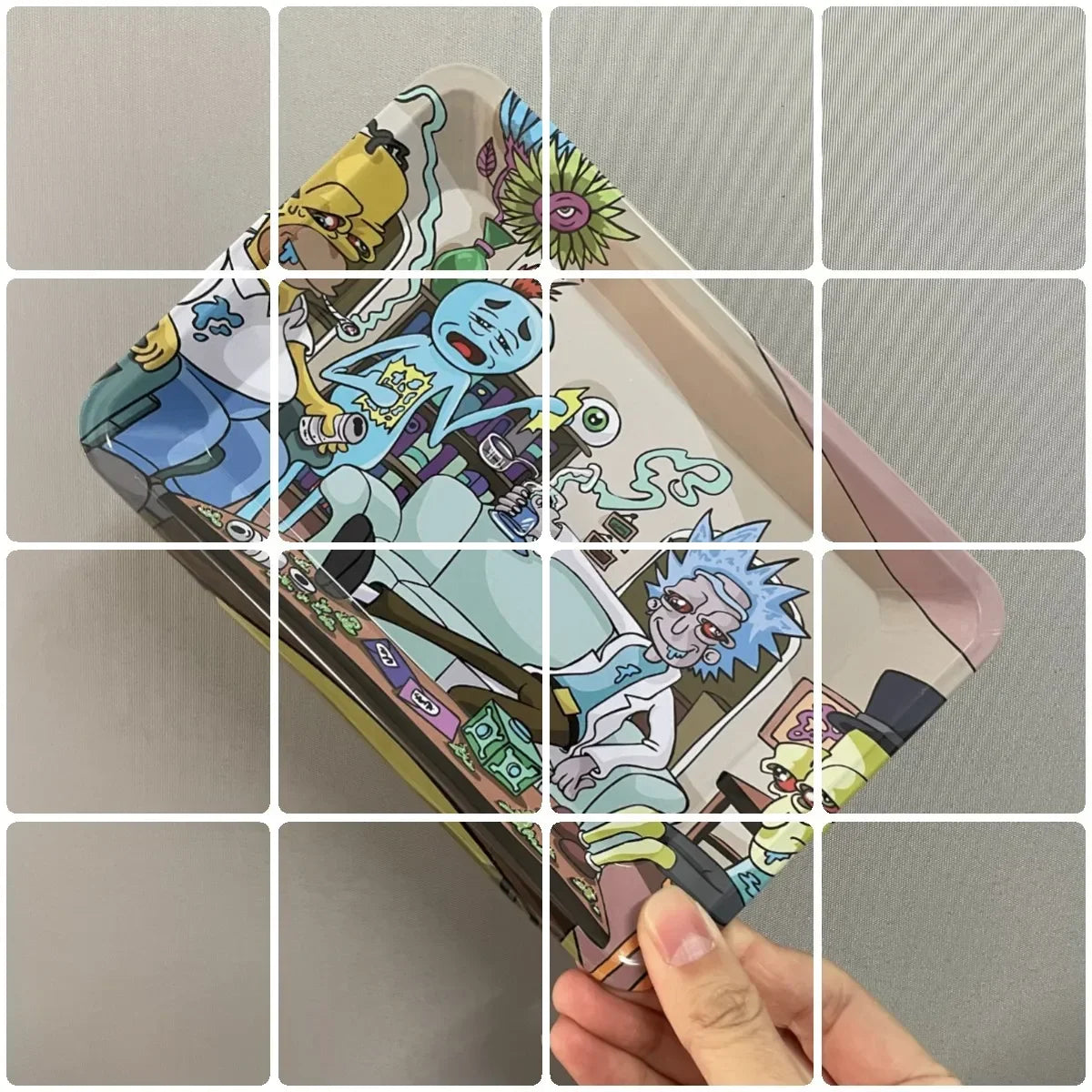 Metal Rolling Tray Smoking Accessories 180*125mm