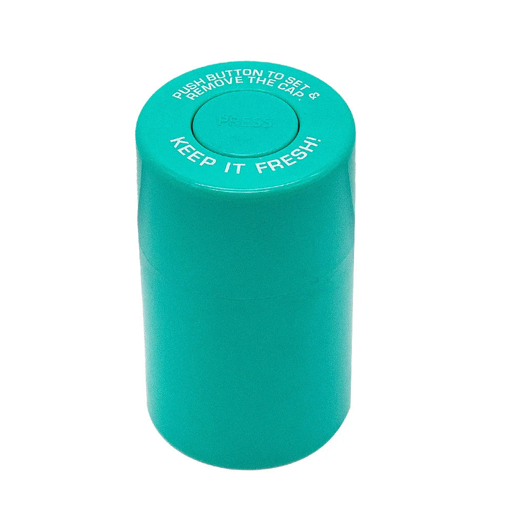 HONEYPUFF Vacuum Sealed Jar Vial Container Acrylic Plastic Storage Stash Jar Pill Bottle Case Box Tobacco Herb Container