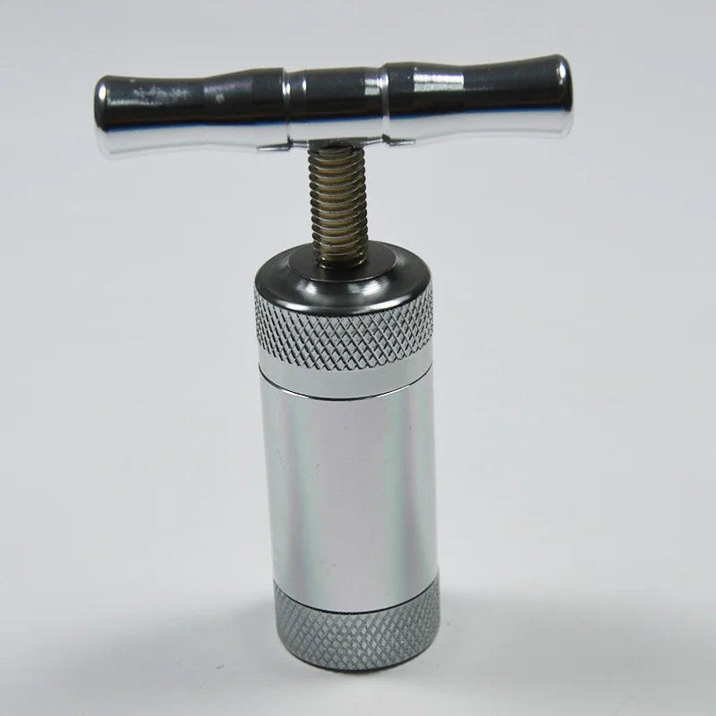 High Quality Aluminum Alloy Press Spice Pepper Mill Smoking Accessories