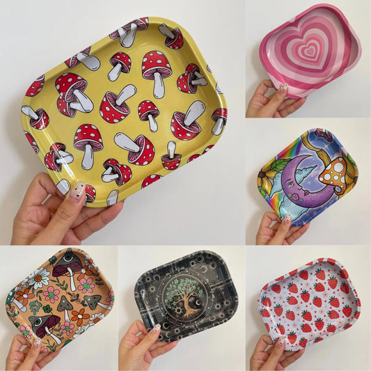 7x5.5inch Rolling Tray Tobacco Smoke Accessories