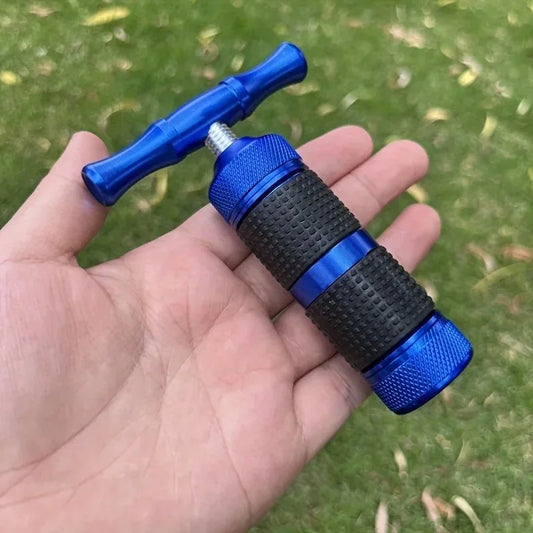 High Quality Aluminum Alloy Press Spice Pepper Mill Smoking Accessories
