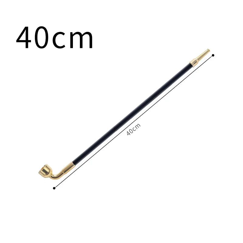 Old-style Copper Long Rod Smoking Tobacco Pipe Traditional Long Tobacco Smoking Pipe Men's Smoker Gift