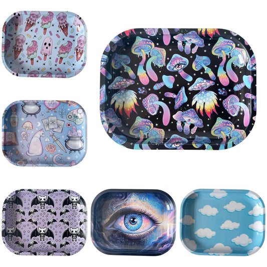 7x5.5inch Rolling Tray Portable Tobacco Smoking Accessories