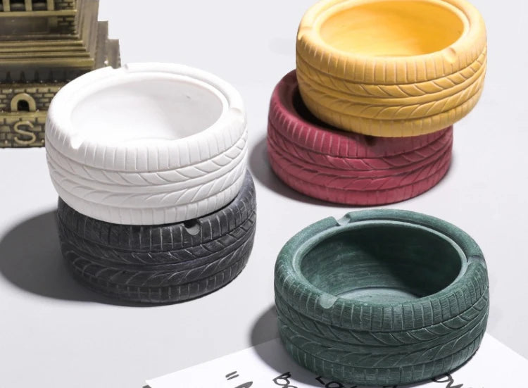 Retro, Personalized, Trendy, Tire, Ashtray, Creative Home Bar, Nordic Ins Decorations, Display, ashtray