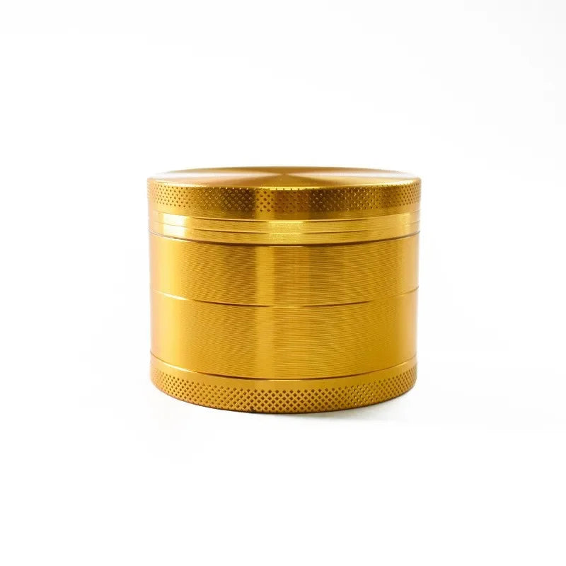 40mm 4 Layers Tobacco Herbal Grinder 5 Colors Crusher Metal Zinc Aluminum Alloy Cutter Mill Lighting for Spice Smoking